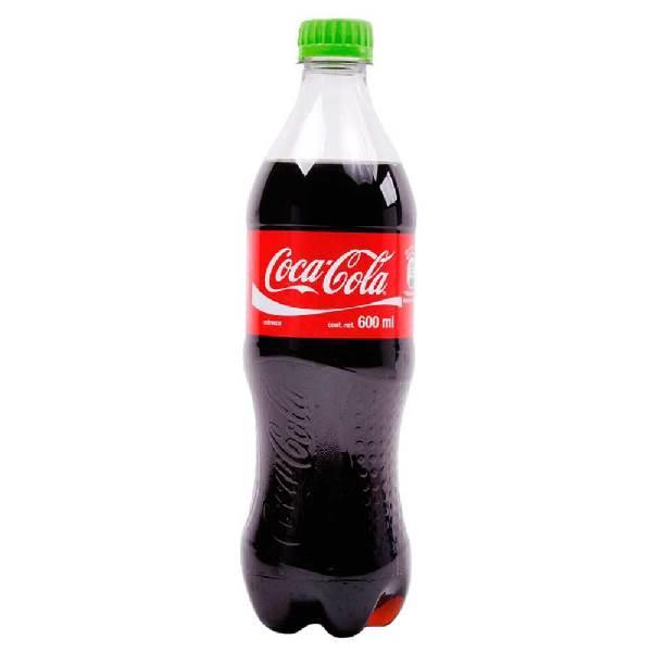 Refresco botella de 600 ml Coca Cola