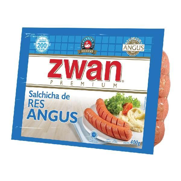 Salchicha de res premium angus 400 g Zwan