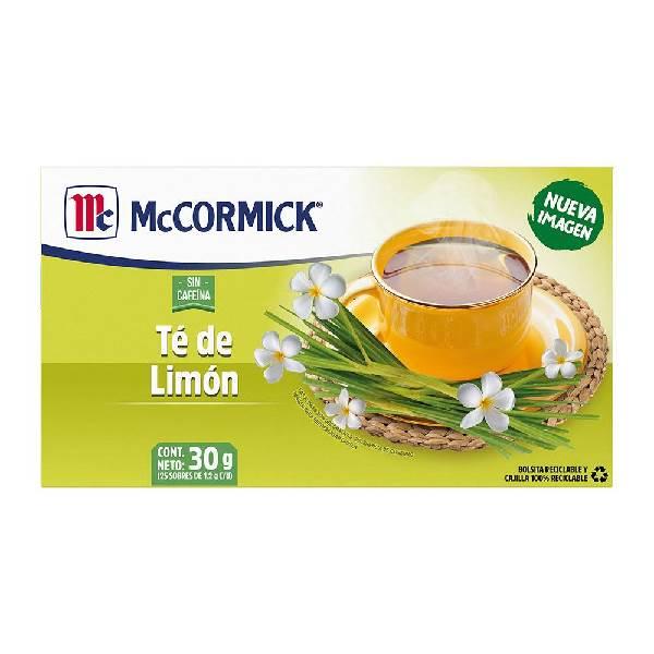 Te de limon 30 sobres 1.2g c/u mccormick