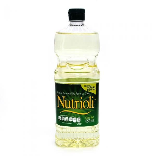Aceite puro de soya DHA 850 ml Nutrioli