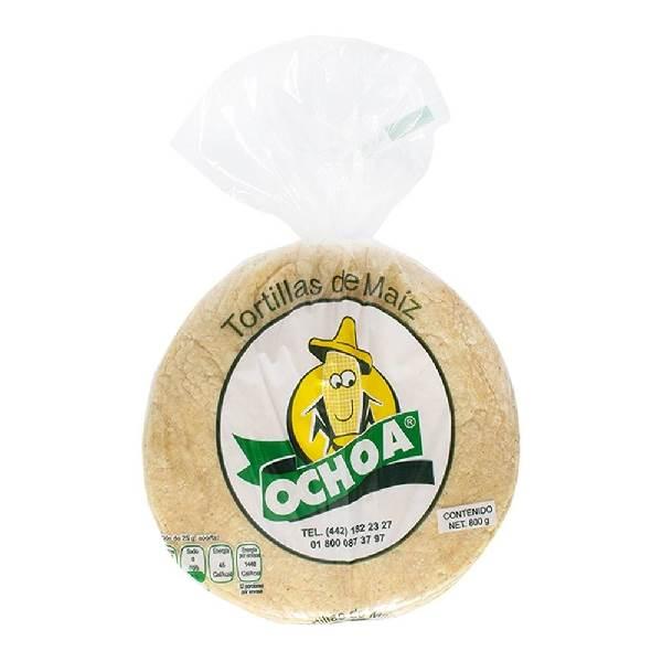Tortillas de maíz 800 g Ochoa