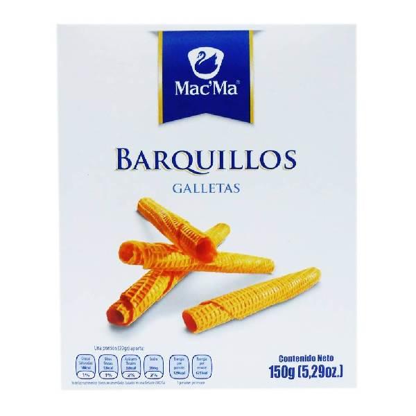 Galletas barquillos 150 g Mac'Ma