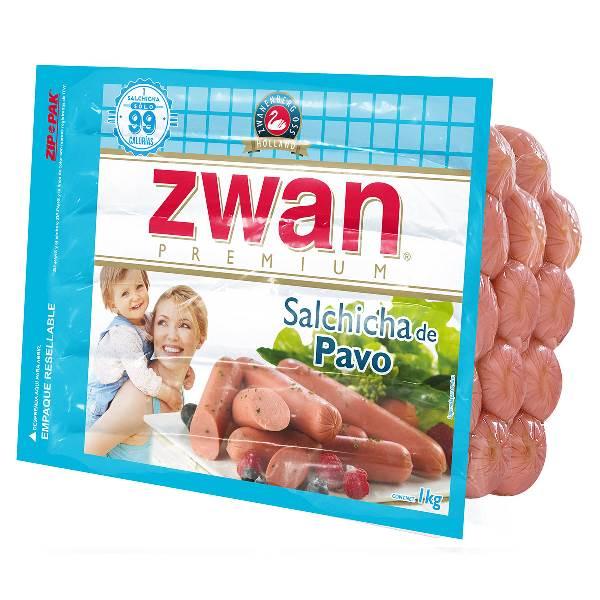 Salchicha de pavo 1 kg Zwan
