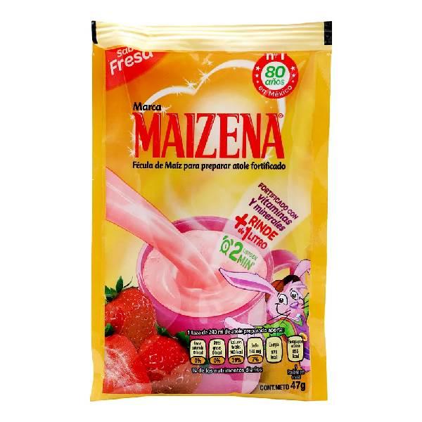 Fécula de maíz sabor fresa 47 g Maizena
