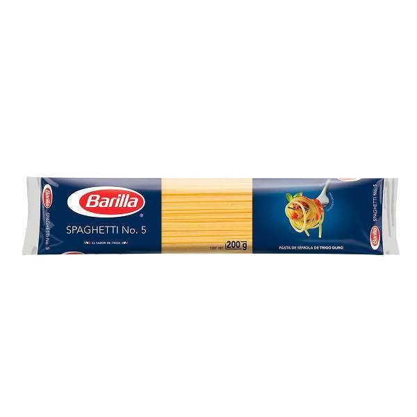 Pasta spaghetti no 5 200 gr barilla