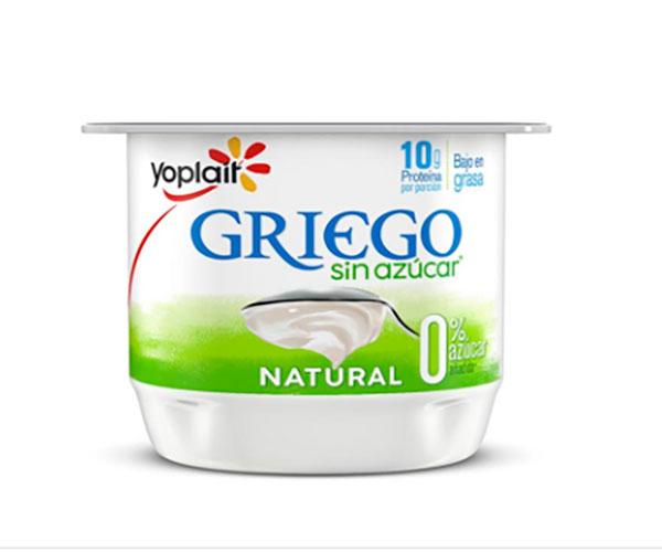 Yoghurt Griego sin azúcar natural 145 g Yoplait