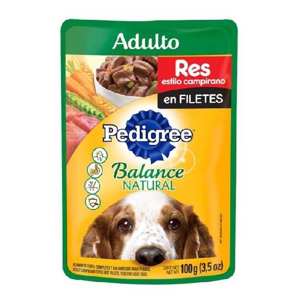 Alimento para perro res estilo campirano adulto 100 g Pedigree