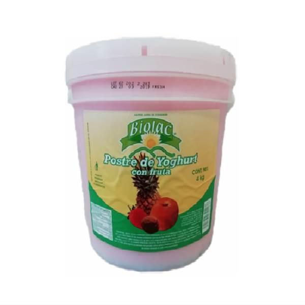 Yoghurt fresa 4kg Biolac