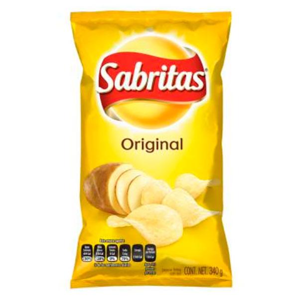 Papas original 340 g Sabritas