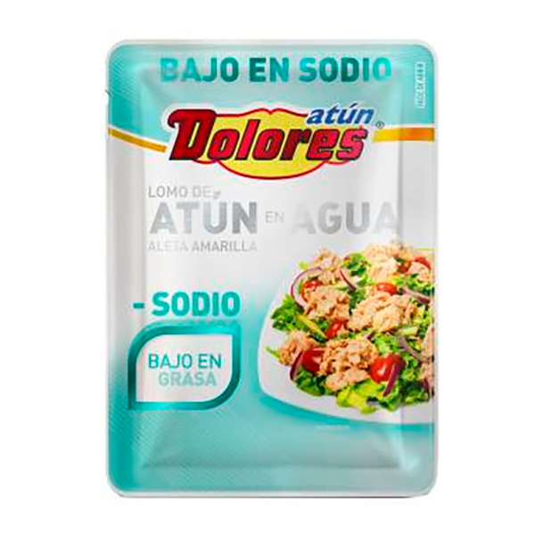 Atún en agua bajo en sodio 74 g Dolores