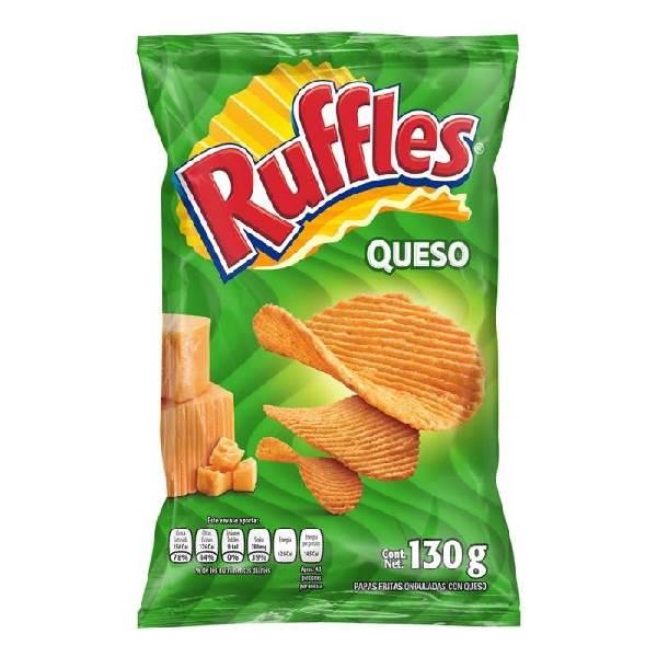 Ruffles Sabritas Queso sabor queso 120 g