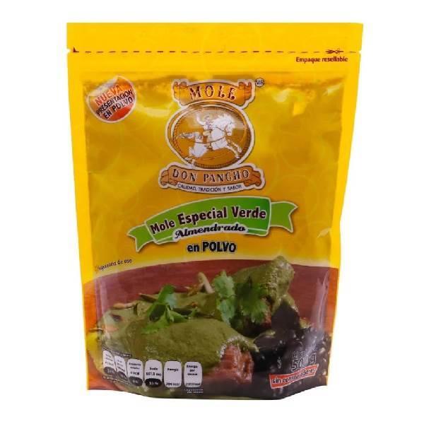 Mole verde en polvo 500 gr don pancho