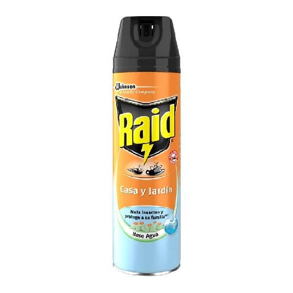 Insecticida casa y jardín en aerosol 400 ml Raid