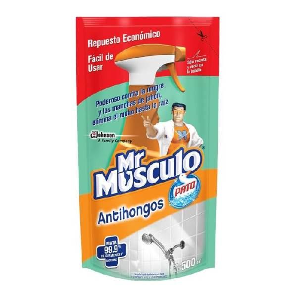 Limpiador líquido Mr Músculo Pato para baños y antihongos repuesto 500 ml