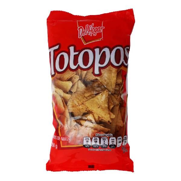 Totopos 280 gr del hogar