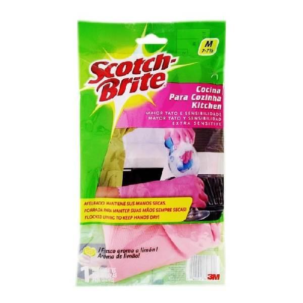 Guantes Afelpados 3M para cocina mediano 1 par Scotch Brite
