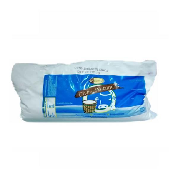 Crema natural 1 kg Hermanos Coronel