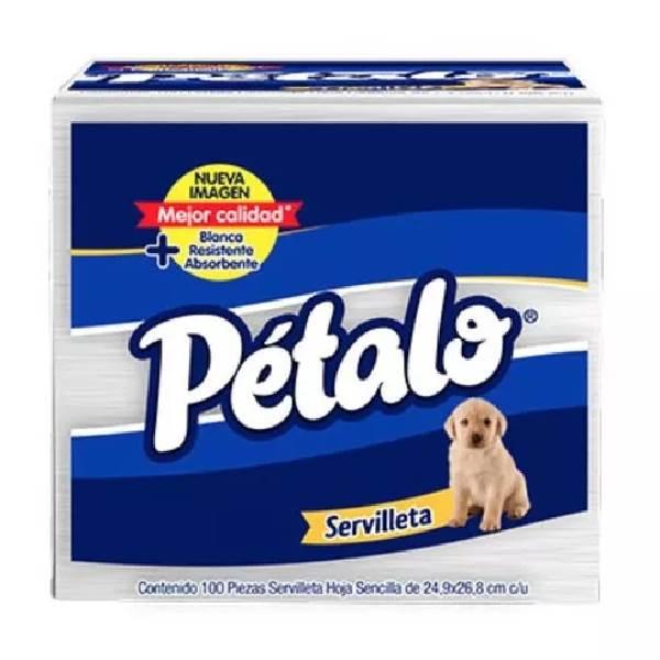 Servilletas 100 pz Pétalo