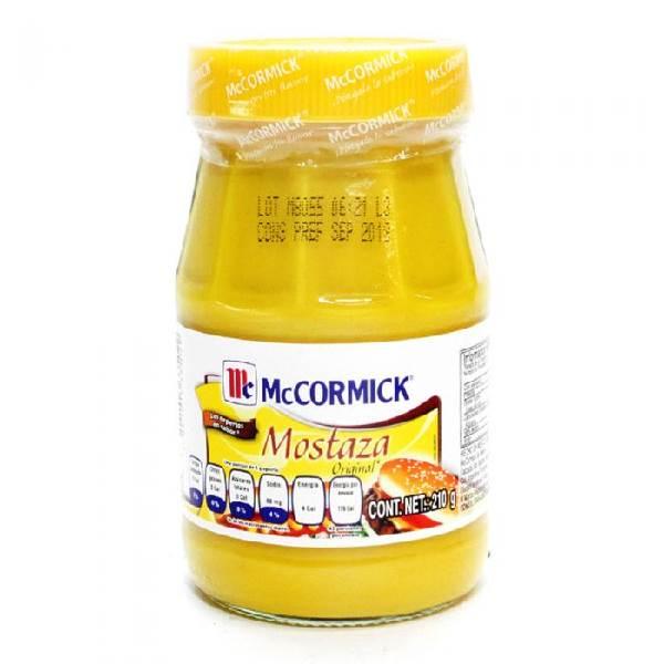 Mostaza 210 g McCormick