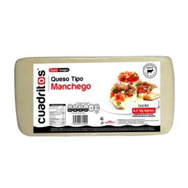 Queso manchego Cuadritos