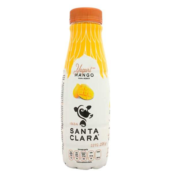 Yoghurt para beber Premium con mango 235 g Santa Clara