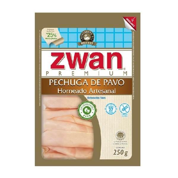 Pechuga de pavo premium horneado artesanal 250 g Zwan