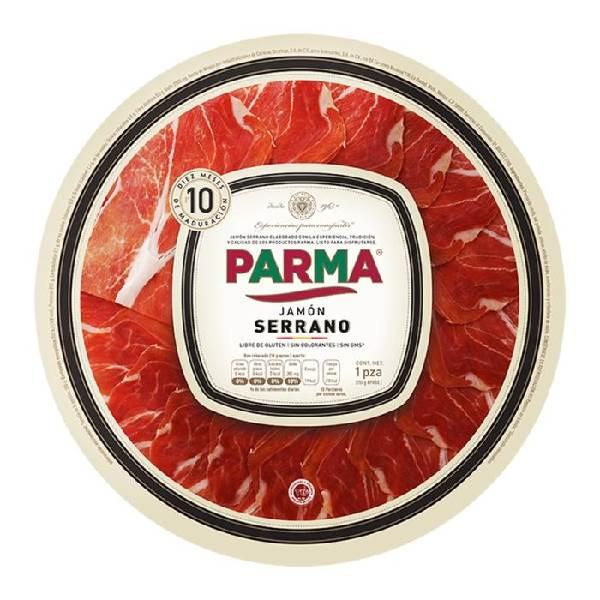 Charola de jamón serrano  150 g Parma