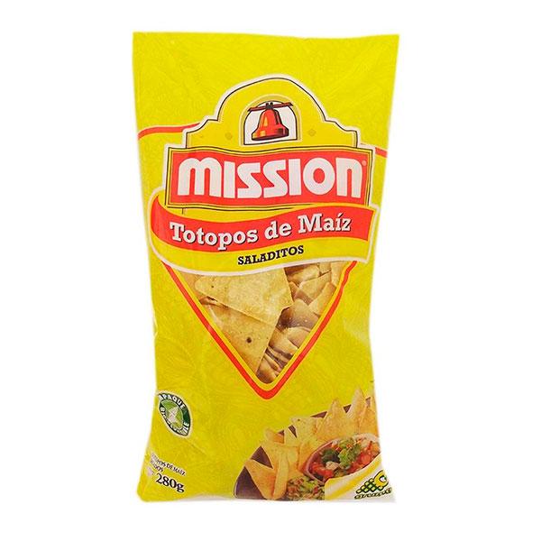 Totopos saladitos 280 g Mission