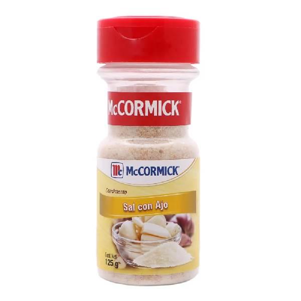Sal con ajo 125 g McCormick