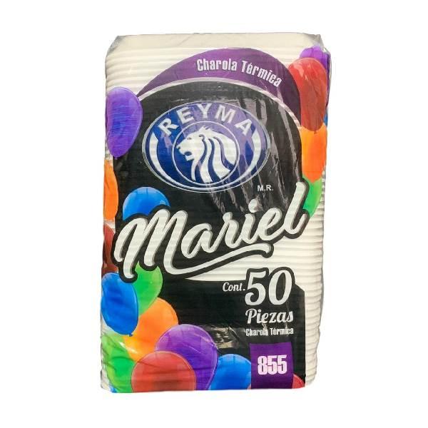Charola térmica #855 c/50 mariel reyma
