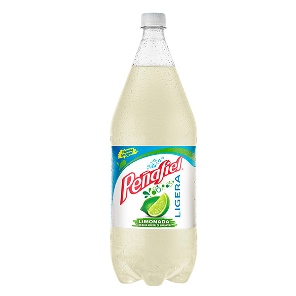 Agua mineral ligera limonada 2 l Peñafiel