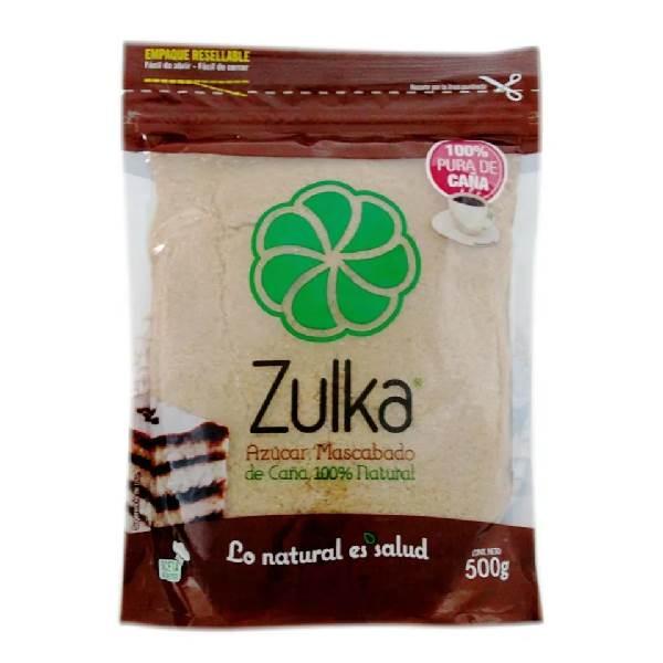 Azúcar mascabado 500 g Zulka