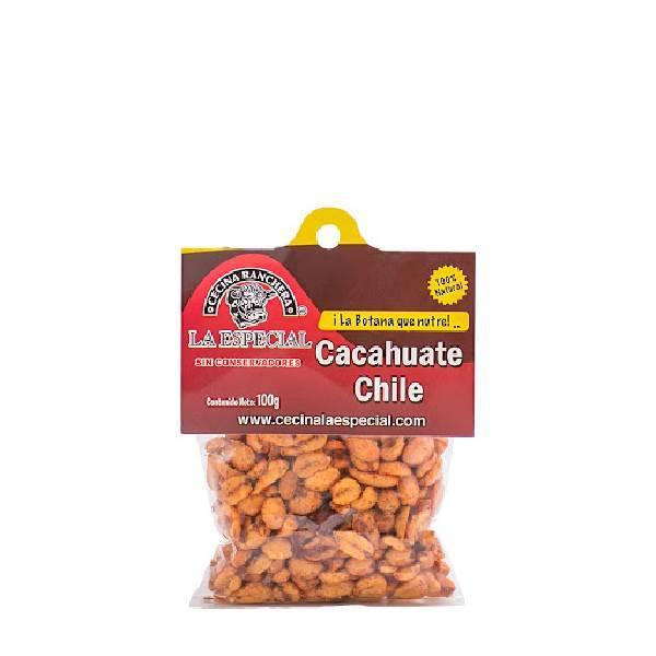 Cacahuate c/chile 90 gr la especial