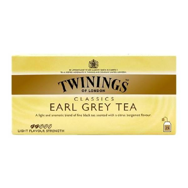Té earl grey 25 sobres Twinings