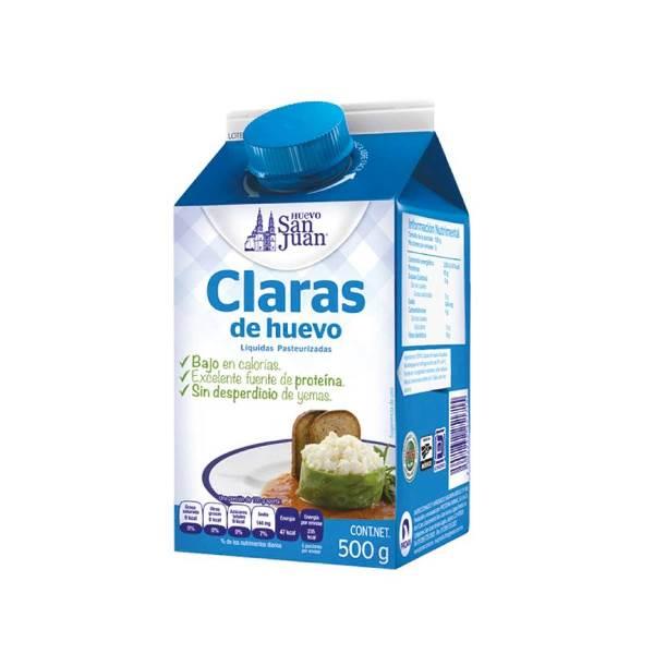 Clara de huevo líquida 500 g San Juan