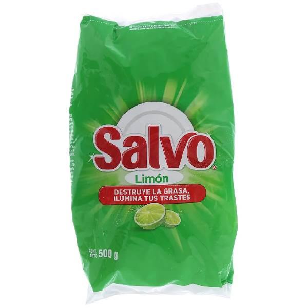 Jabón polvo limón 500 gr salvo
