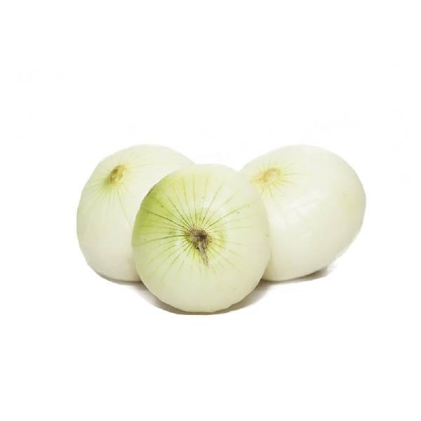 Cebolla blanca por pieza 292 gr aprox