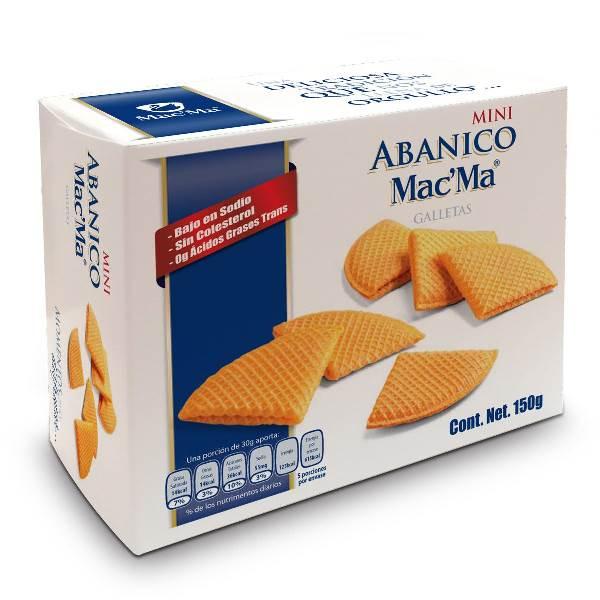 Galletas abanico 150 g Mac'Ma