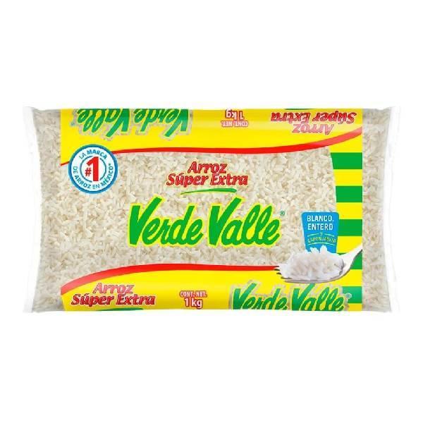 Arroz 1 kg verde valle