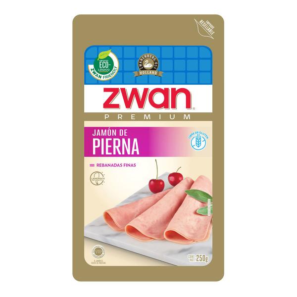 Jamón de pierna premium 250 g Zwan
