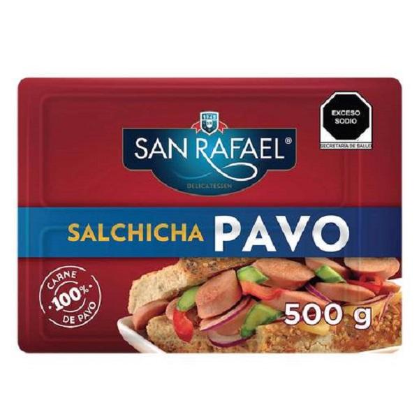 Salchicha Pavo 500 gr San Rafael