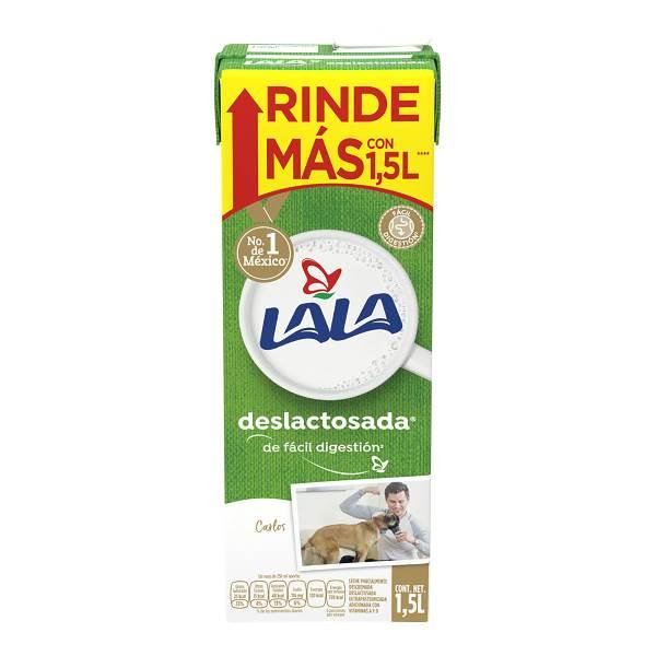 Leche deslactosada 1.5 l Lala