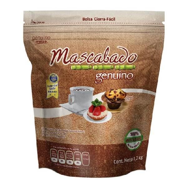 Mascabado de alta pureza 1.2 kg Metco