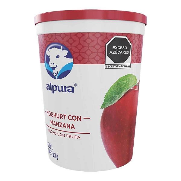 Yoghurt Alpura con manzana 900 g