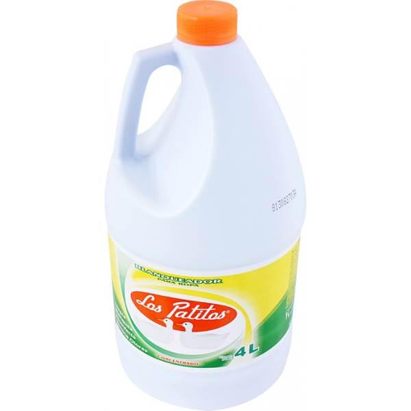 Blanqueador para ropa concentrado 4 l Los Patitos
