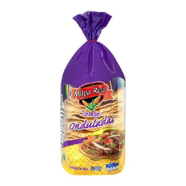 Tostadas Milpa Real onduladas 324 g