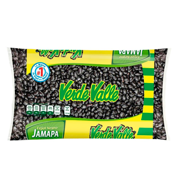 Frijol negro jamapa 1 kg Verde Valle