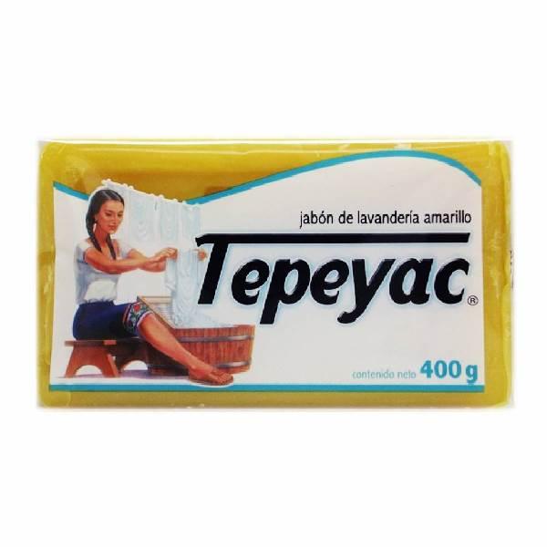 Jabón barra 400 gr Tepeyac amarillo