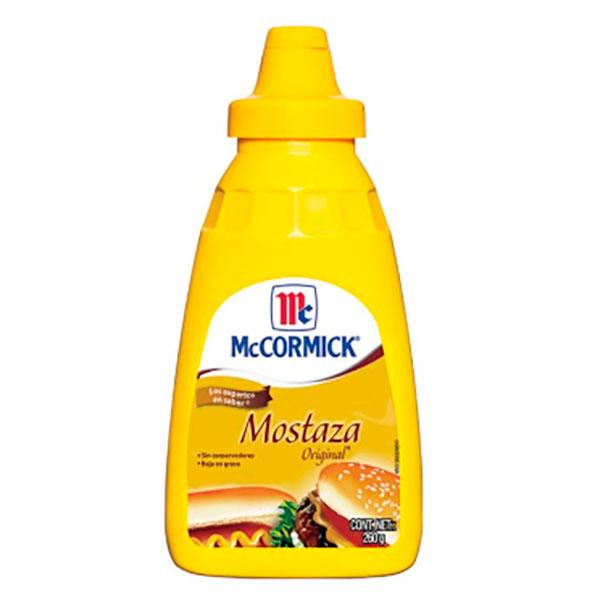 Mostaza squeeze 260 g McCormick