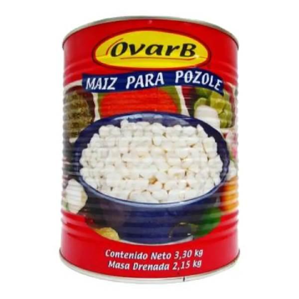 Maíz para pozole lata 3.30 kg OvarB